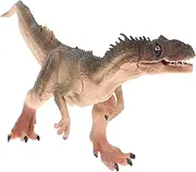 BRIGHTFUFU 1pc Lifelike Allosaurus Model Dinosaur for Home Decoration Realistic Brown Craft Ornament for Room and Office Safe Material Great