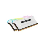Corsair Ddr4 3600Mhz 32Gb 2X16Gb Dimm Vengeance Rgb Pro White Heatspreader