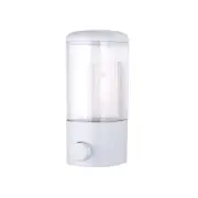 Wall Mounted Liquid Soap Dispenser Milk White Size Soap Dishes & Dispensers