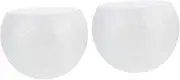 NUOBESTY Cake Foam 2pcs Fake Cake Models Heart Shape Reusable for Decorations