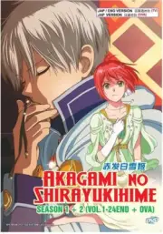 Akagami no Shirayuki-hime Season 1+2 +OVA DVD (English Dub) (Anime)