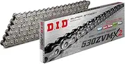 D.I.D 530ZVM-X2-128ZB Steel X-Ring Motorcycle Chain with Cache Joint