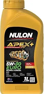 Nulon APEX+ 5W-30 Euro Petrol Engine Oil 1L Full Synthetic APX5W30C3-1