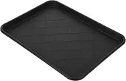 STOBAZA Storage Tray Multi Functional Wear Resistant Plastic Boot Mat for Shoes Plants Pets Non Slip Household Organizer for Car Trunk Entryway Cleanup