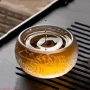 1Pc High-grade Tea Cup Crystal Glass Tea Set Zen Cup Hand-made