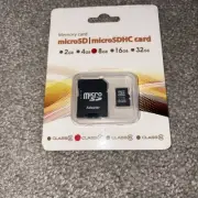 8GB High Speed ​​Micro SD SDXC Class 10 Micro SD Card with Adapter & Case
