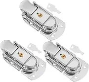 NULYLU 3sets Box Hasp Lock with Toggle for Luggage Bags Cases Anti-Theft Protection Secure Elegant Hardware for Travel Storage