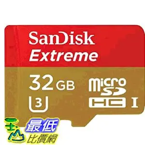 [8美國直購] SanDisk EXTREME 32 GB microsdxc uhs-i CARD 記憶卡