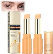Likwispect Eye Balm, Revive Glowing Vitamin C Eye Balm, Under Brightener Stick, Brightening and Improve Dark Circles, Hydrating Cream, For Puffiness and Bags Reduces Fine Lines (2pcs)