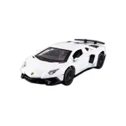Catzon 1:32 LP750 Alloy Car Model with Pull-Back Functionality and Sound Light Effects-White
