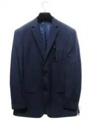 ANDREW MARC NEW YORK mens blazer DARK BLUE 44LONG MBLZ3