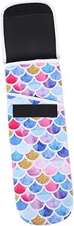 OHPHCALL Hair Styling Tool Container Portable Storage Bag Lanyard Travel-friendly Protects Curling Iron Ideal Present for Family