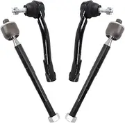 TRQ Front Tie Rod Set Compatible with 2019-2020 Kia Sorento