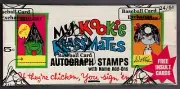 1968 Fleer MY KOOKIE KLASSMATES FULL WAX BOX - 24 Wax Packs! BBCE Sealed TOUGH!