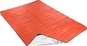 Survival Gear, Outdoor Thermal Cover, Waterproof Survival Tarp, Lightweight Waterproof Layer, Adventure Preparedness, Best for Camping and Hiking, 59.06 x 82.68 inches