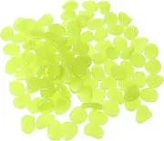 Toddmomy 3sets Luminous Pebbles Outdoor Decor Fish Tank Accessories Decorations Glowing Pebbles for Aquarium Stones 100pcs*3