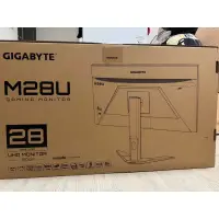 在飛比找蝦皮購物優惠-GIGABYTE M28U 電競螢幕(28吋/4K/144h