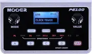 MOOER PE100 Portable Desk Top Guitar Multi Effects with 198 presets, 36 effects, Drum Machine, Metronome, Tap Tempo, Aux In Headphone