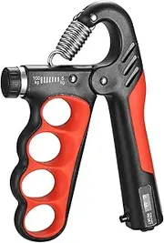 Grip Strengthener,5-100 Kg Adjustable Hand Gripper Strengthener, Forearm Strengthener Workout Kit, Finger Strengthener for Finger Forearm Exerciser Hand Grippers Training