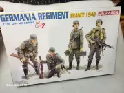 Dragon Germaia Regiment France 1940 Soldier Figures 1/35 Scale #6281