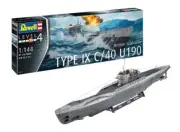 Model Submarine Model Kit Assembly German Submarine Type Ix C40 U19