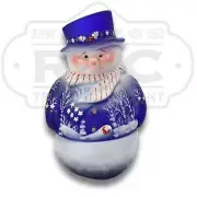 Fenton Gift Shop Limited Edition Canaan Valley Style Snowman Fairy Lamp