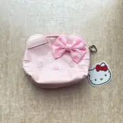 Sanrio Hello Kitty Face Patent Pink Cosmetic Bag NWT