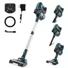 INSE 20KPa Cordless Stick Vacuum – 6-in-1, 40 Min Runtime for Home Cleaning