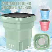 Portable Folding Mini Washing Machine Bucket Laundry Machine for Socks Underwear