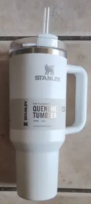 Stanley Quencher H2.0 Tumbler 40oz LIMITED EDITION COLOR WHITE TARGET EXCL