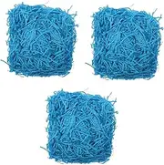 FRCOLOR 3pcs 1 Packaging Decorative Shredded Paper Wrinkling for Box Filling Material