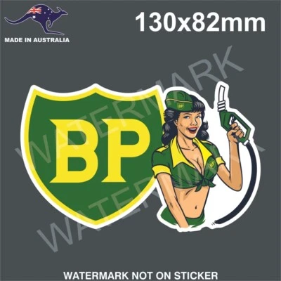 BP STICKER DECAL VINTAGE RETRO PETROLEUM OIL STICKERS