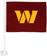 FANMATS Washington Commanders Car Flag 2pk