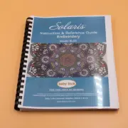Baby Lock Solaris BLSA Embroidery instruction Manual Color & Protective Covers