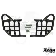Yamaha YFZ 450 Nerf Bars Alba Racing Powdercoated Black Black net 199 T1 BB