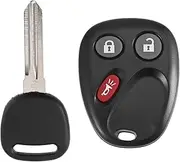 X AUTOHAUX 1 Set 315MHz Keyless Entry Remote Ignition Transponder Key Fob 3 Buttons for Chevrolet Silverado Suburban Tahoe Avalanche Escalade for GMC Sierra 2500 HD 2003-2006