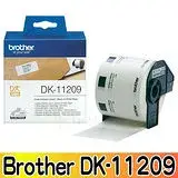 在飛比找遠傳friDay購物精選優惠-Brother DK-11209 定型標籤帶 白底黑字 耐久