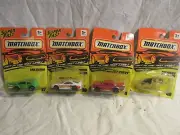 "D" LOT OF 4 MATCHBOX SUPERFAST CARS SEALED see photos to see which are include