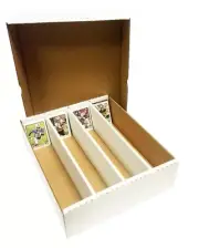 Bundle of 25 Max Pro 3200ct Full Lid Cardboard Baseball Card 4-Row Monster Boxes