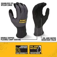 在飛比找蝦皮購物優惠-(含稅)DEWALT得偉高靈巧性耐磨止滑手套抓力手套工作手套