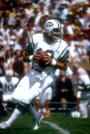Quarterback Joe Namath Of The New York Jets Drops Back 1972 NFL OLD PHOTO 5