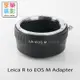 【199超取免運】[享樂攝影] 萊卡 Leica R LR 鏡頭 轉接 Canon EOS M 轉接環 M1 M2 M3 無限遠可合焦 EOSM EOS-M【APP下單跨店最高20%點數回饋!!】