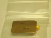Philips FEI Removable 3mm x .25mm Gold foil 30 Micron aperture