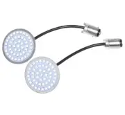 LETRIC LIGHTING CO. Switchback Turn Signal Inserts White/Amber, 1157 LLC-B7SWA