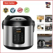 8 Program 20-Cup Cooked Rice Cooker - Saute, Steamer, Warmer, Brown Rice, Quinoa