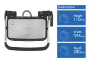 Sunbeam Cafe Style 2 Slice Sandwich Maker and Press