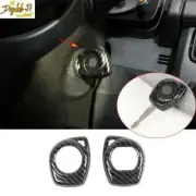 Carbon Fiber Key Case Protector Cover Key Fob Shell For Suzuki Jimny 2019-2022 (for: Suzuki)