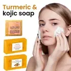 Lemon Turmeric Kojic Acid Soap Bar, Turmeric Face and Body 150g/100g Soap F1J8