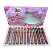 Belenda Beauty x Hello Kitty Matte 12-Piece LipGloss/Lipstick Set- UsBased
