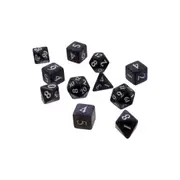 Eclipse 11 Dice Set (Jet Black)
